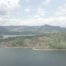 Lake Volta Landscape Scenery Clear Skies Hills Mountains