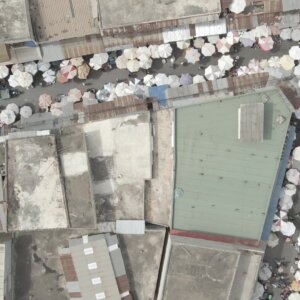 Lome Market Busy Intersection