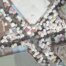 Lome Market Busy Intersection Top Down View Spin